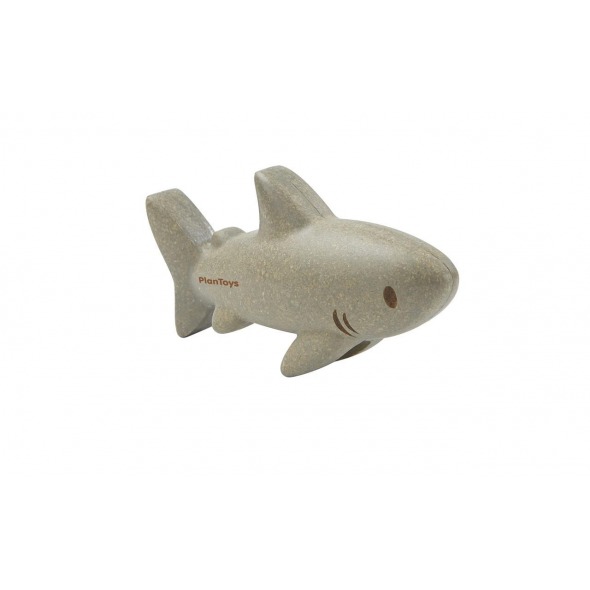 Figura juguete animal marino tiburón Plantoys_1