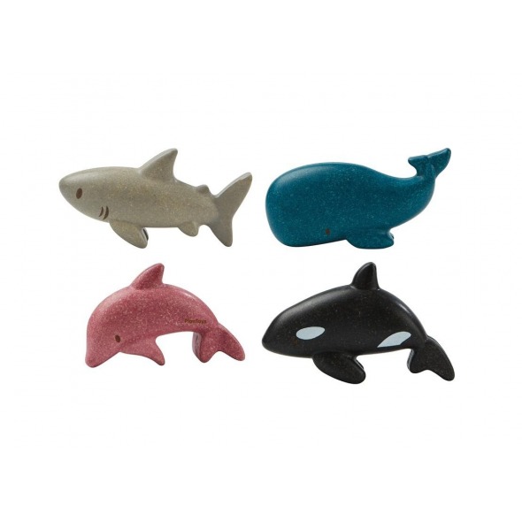 Figuras juguetes animales marinos Plantoys