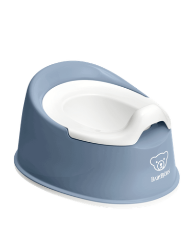 ORINAL SMART AZUL PROFUNDO Y BLANCO
