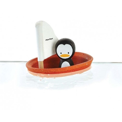 Barco pingüino para el baño de Plantoys_1