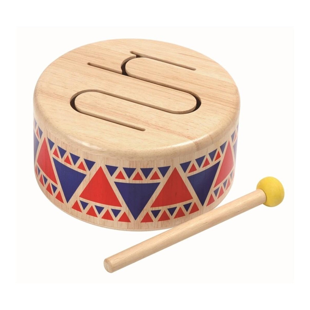 Tambor juguete musical madera de Plantoys