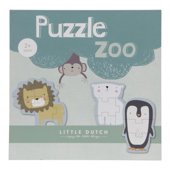 Puzzle progresivo zoo de Little Dutch