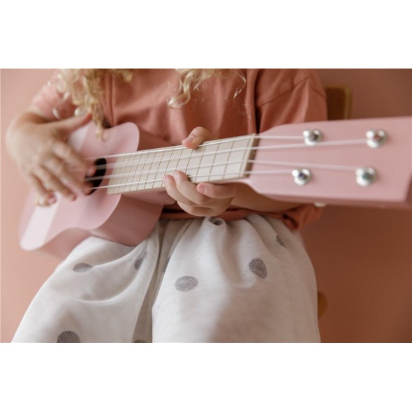 Guitarra rosa Little Dutch_4