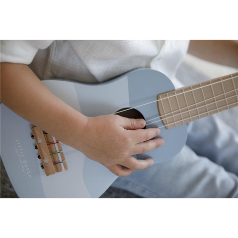 Guitarra azul Little Dutch_2