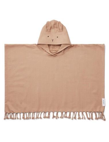 PONCHO BAÑO OTIS RABBIT TUSCANY ROSE