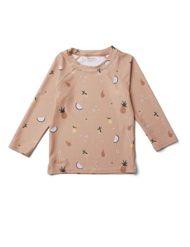 CAMISETA BAÑO NOAH MANGA LARGA FRUIT PALE  TUSCANY ROSE
