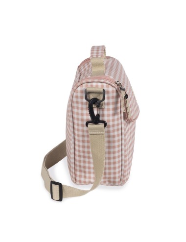 copy of BOLSA CANASTILLA I LOVE VICHY ROSA