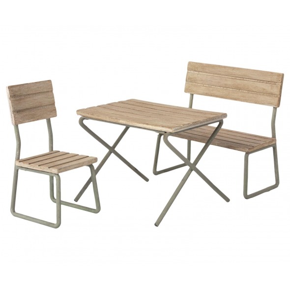 Mesa y sillas Garden set de Maileg