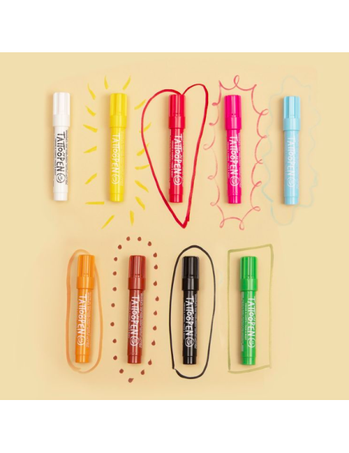 TATTOOPEN TEMPORAL UNIDAD, VARIOS COLORES