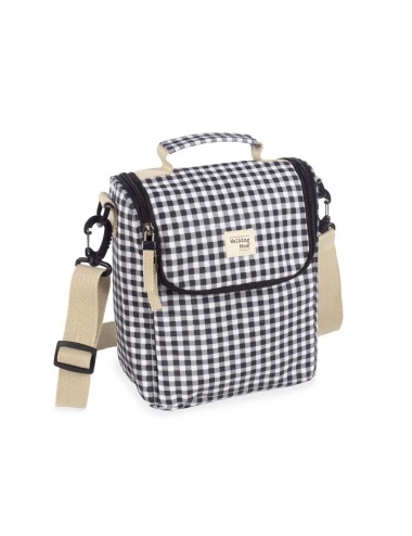 copy of BOLSA CANASTILLA I LOVE VICHY ROSA