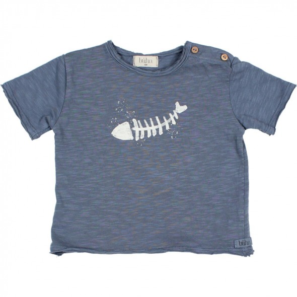 Camiseta Fish blue de Buho Bcn