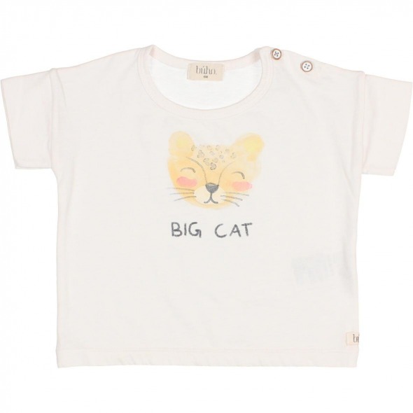 Camiseta big cat talco de Buho Bcn