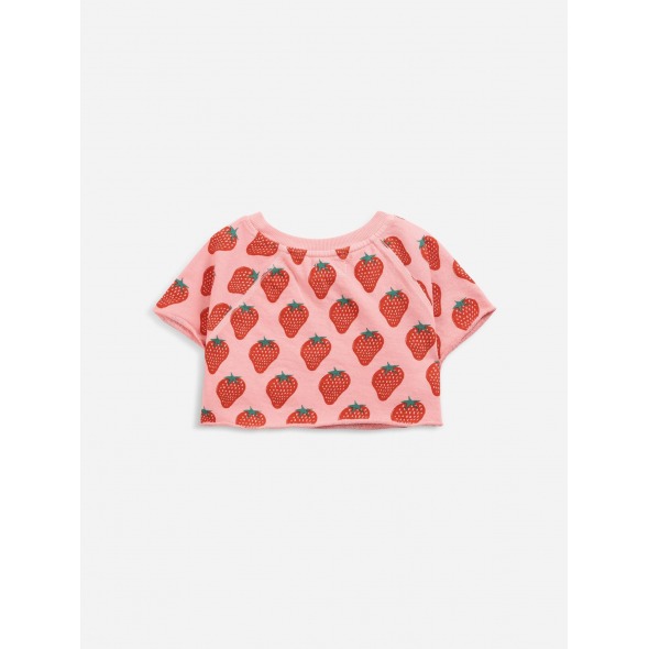 Camiseta cropped Strawberry de Bobo Choses_1
