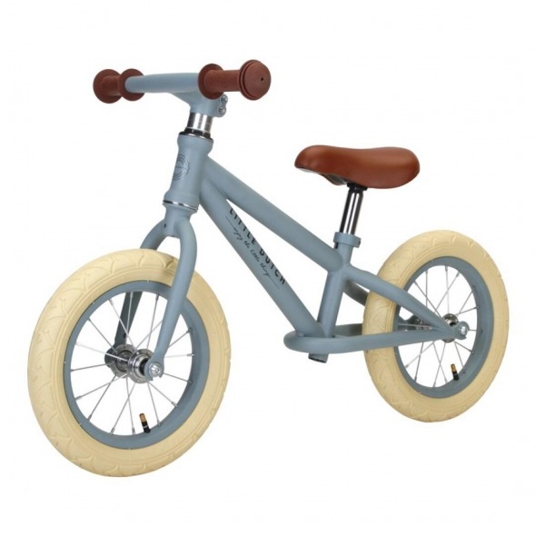 Bicicleta de equilibrio azul Little Dutch