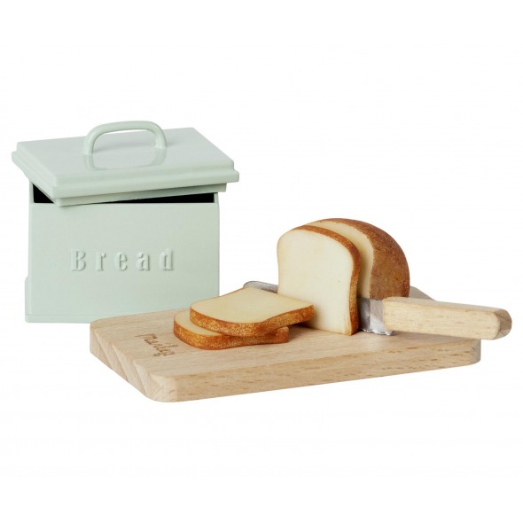 Caja de pan en miniatura de Maileg