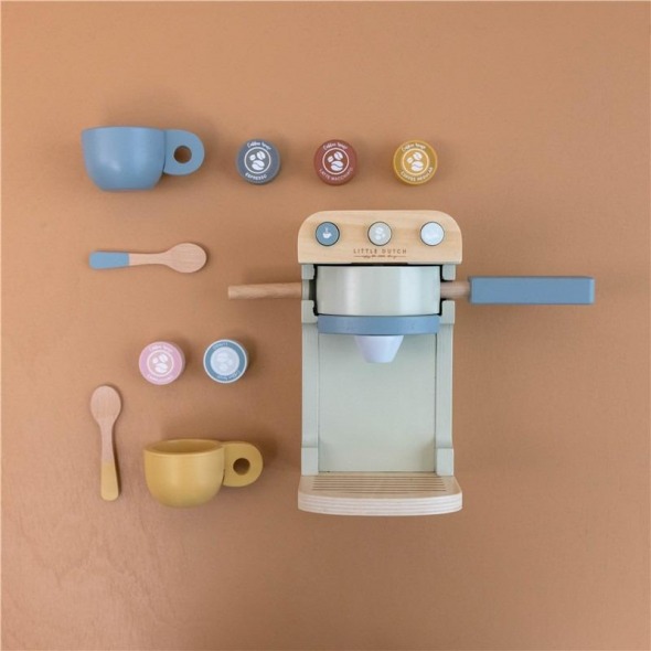 Cafetera de juguete set color de Little Dutch_3