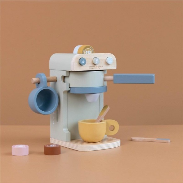 Cafetera de juguete set color de Little Dutch_4