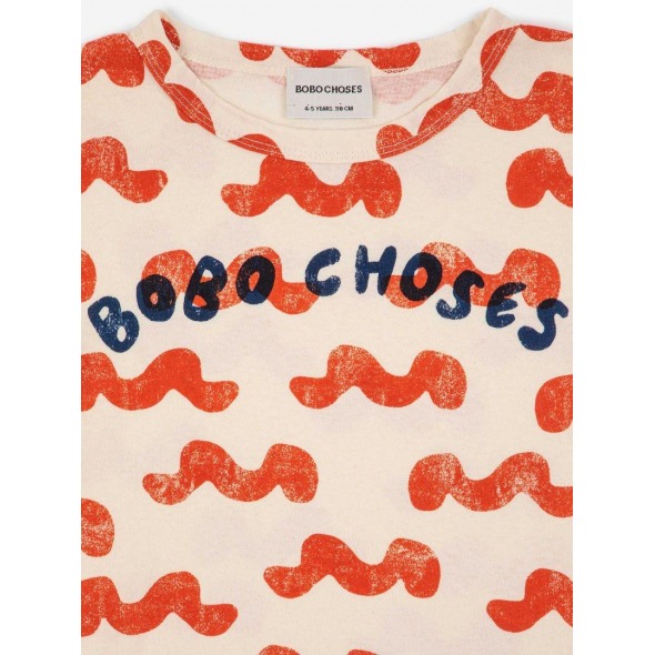 Camiseta estampado olas de Bobo Choses_1