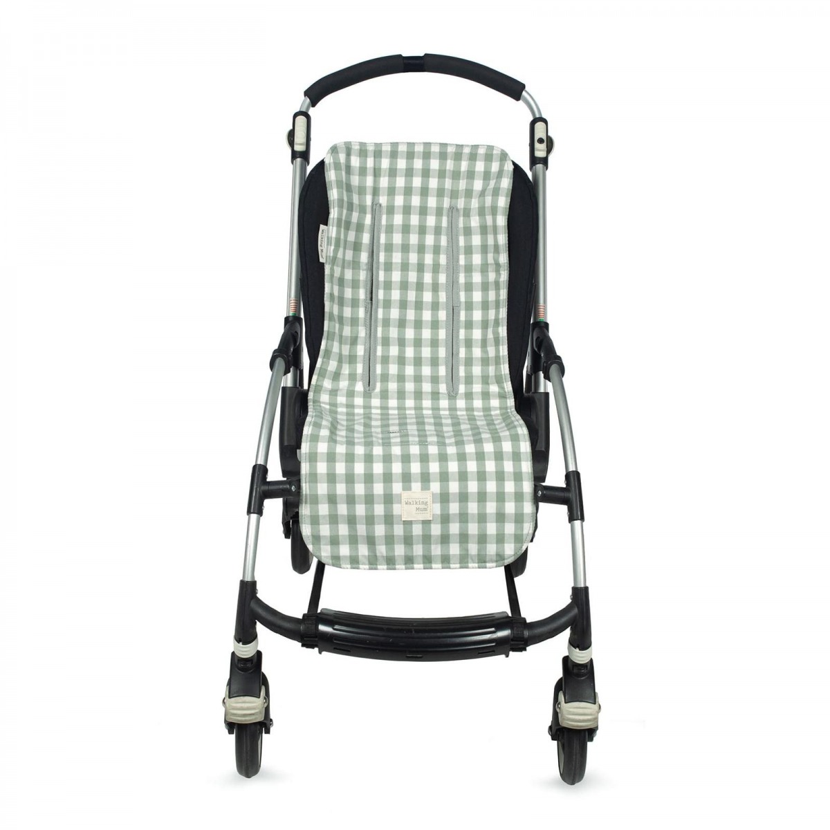 Colchoneta para silla de paseo universal Remy verde de Walking Mum