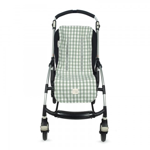 Colchoneta para silla de paseo universal Remy verde de Walking Mum