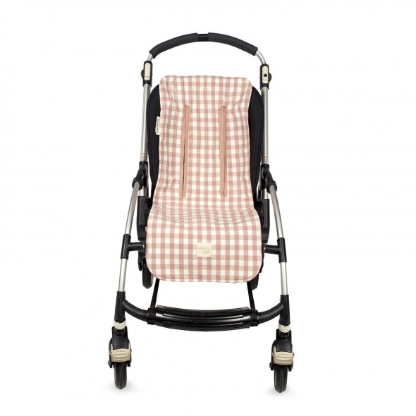 Colchoneta para silla de paseo Universal Remy rosa de Walking Mum