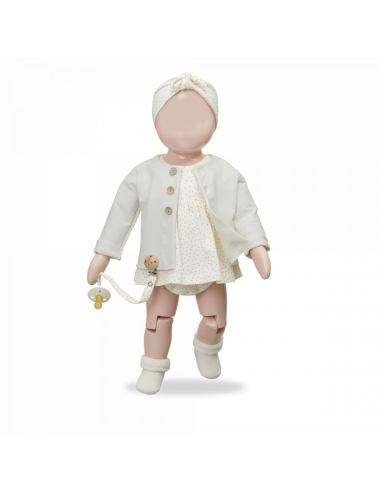 copy of PELELE NEWBORN NONA ECRU