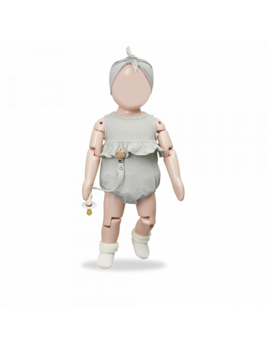 copy of PELELE NEWBORN NONA ECRU
