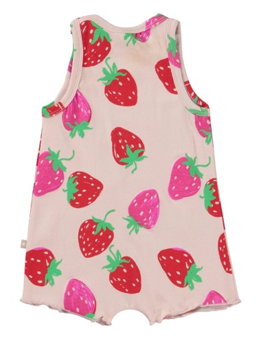 MONO SIN MANGAS FLORIS STRAWBERRYS