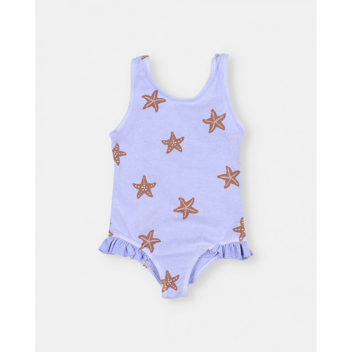 Bañador bebé niña Starfish lavender de Búho. comprar bañadores Búho.