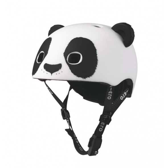 Casco Micro Panda 3D luz led