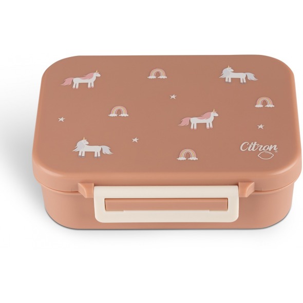 Snack box con compartimentos Citron Unicornio
