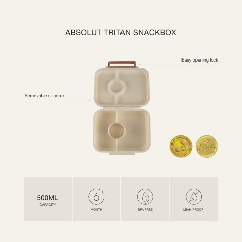 Snack box con compartimentos Citron aeronave_3