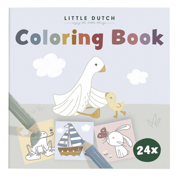 Libro para colorear Little Dutch