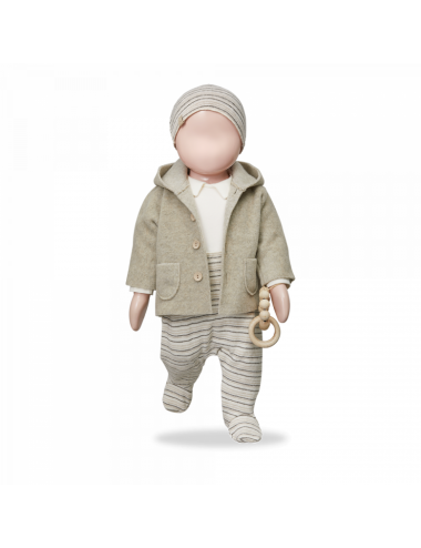 copy of BODY NEWBORN EDITH LOGO ECRU