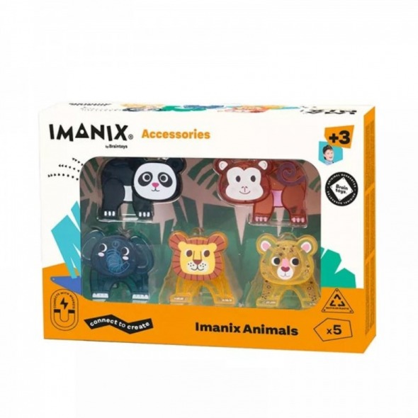Imanix wild jungle 5 piezas