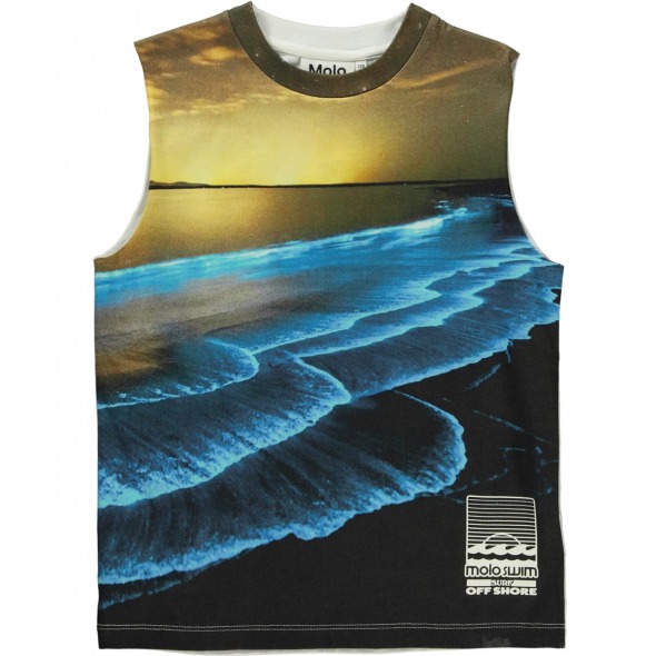 Camiseta sin mangas Ray Glowing Ocean de Molo