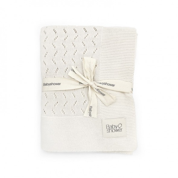 Arrullo tricot classic ivory Babyshower
