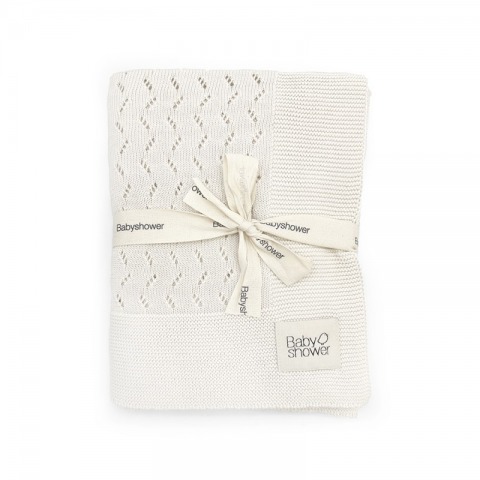 Arrullo tricot classic ivory Babyshower