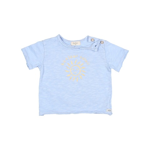 Camiseta bebé Buho Bcn Soleil Placid Blue_1