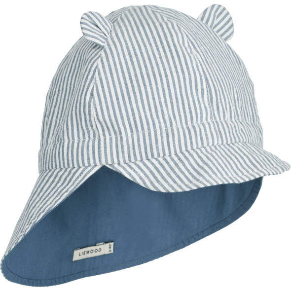 Gorro reversible Form blue Whale Liewood_1