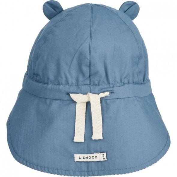 Gorro reversible Form blue Whale Liewood
