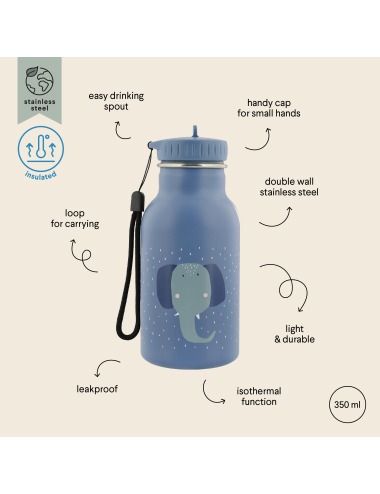 BOTELLA TÉRMICA TRIXIE 350 ML MRS ELEPHANT