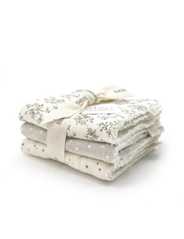 PACK TOALLITAS ESTRELLAS BEIGE