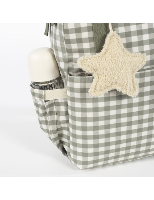 copy of BOLSA CANASTILLA I LOVE VICHY ROSA