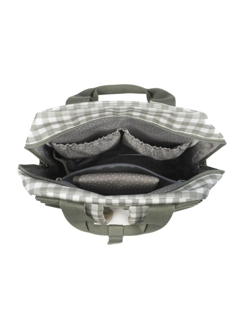 copy of BOLSA CANASTILLA I LOVE VICHY ROSA