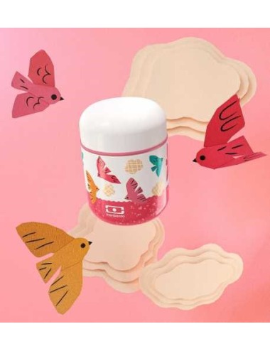 SOLID THERMOS MONBENTO BIRDS