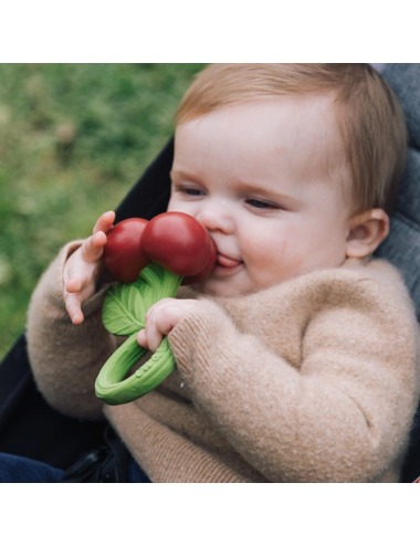CHERRY THEETHING RATTLE