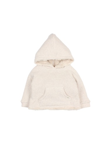 IVORY BABY WAFFLE JACKET