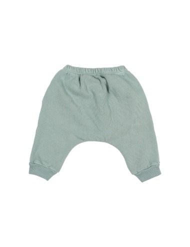 ALPINE GREEN FLEECE BABY PANTS