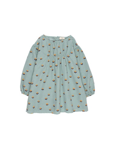 ALPINE GREEN NAIF LONG-SLEEVED DRESS